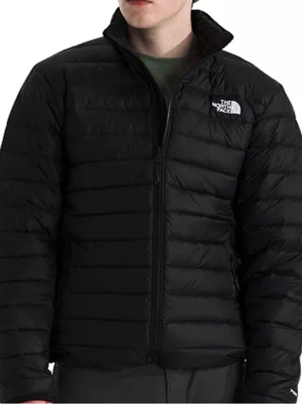 The North Face Black Men’s Down 550 Quilted Puffer Jacket Large